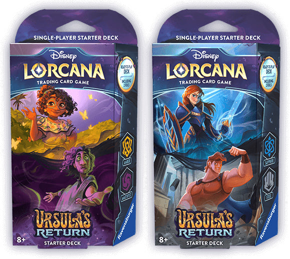 Disney Lorcana TCG: Ursula`s Return - Amber/Amethyst BAM Cards Disney Lorcana TCG: Ursula`s Return - Amber/Amethyst BAM Cards
