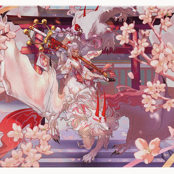 プレイマット　Demon Hunters mtg DRAGON SHIELD Dragon Shield TCG Playmat - Demon Hunters, Ryo Kamei