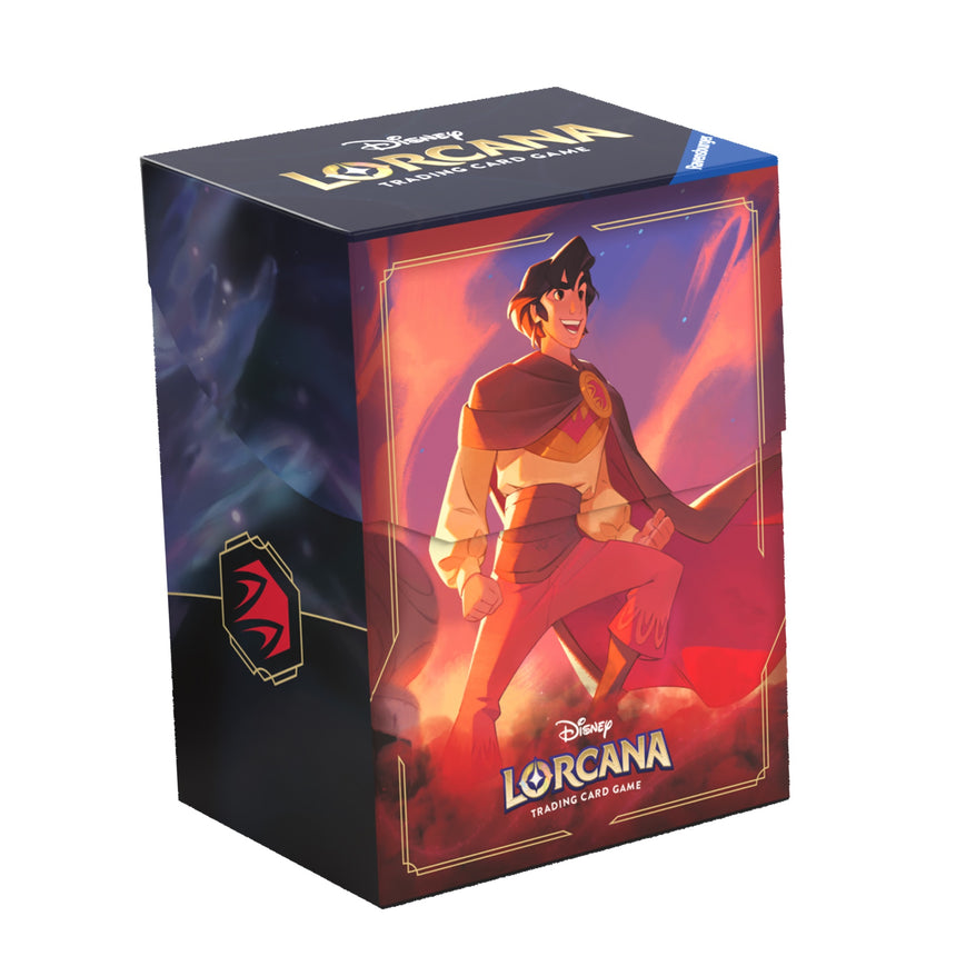 Disney Lorcana TCG: Shimmering Skies - Deck Box Aladdin BAM Cards Disney Lorcana TCG: Shimmering Skies - Deck Box Aladdin BAM Cards