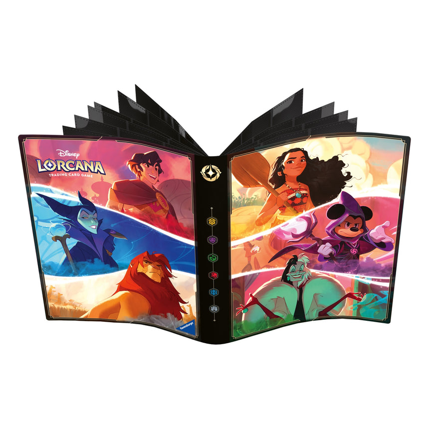 Disney Lorcana TCG: Shimmering Skies - Portfolio (Aladdin Malificent S BAM Cards Disney Lorcana TCG: Shimmering Skies - Portfolio (Aladdin Malificent S BAM Cards