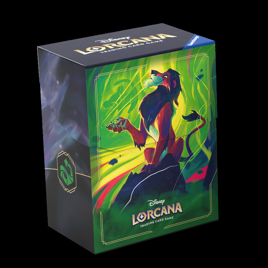 Disney Lorcana TCG: Azurite Sea - Deck Box Scar