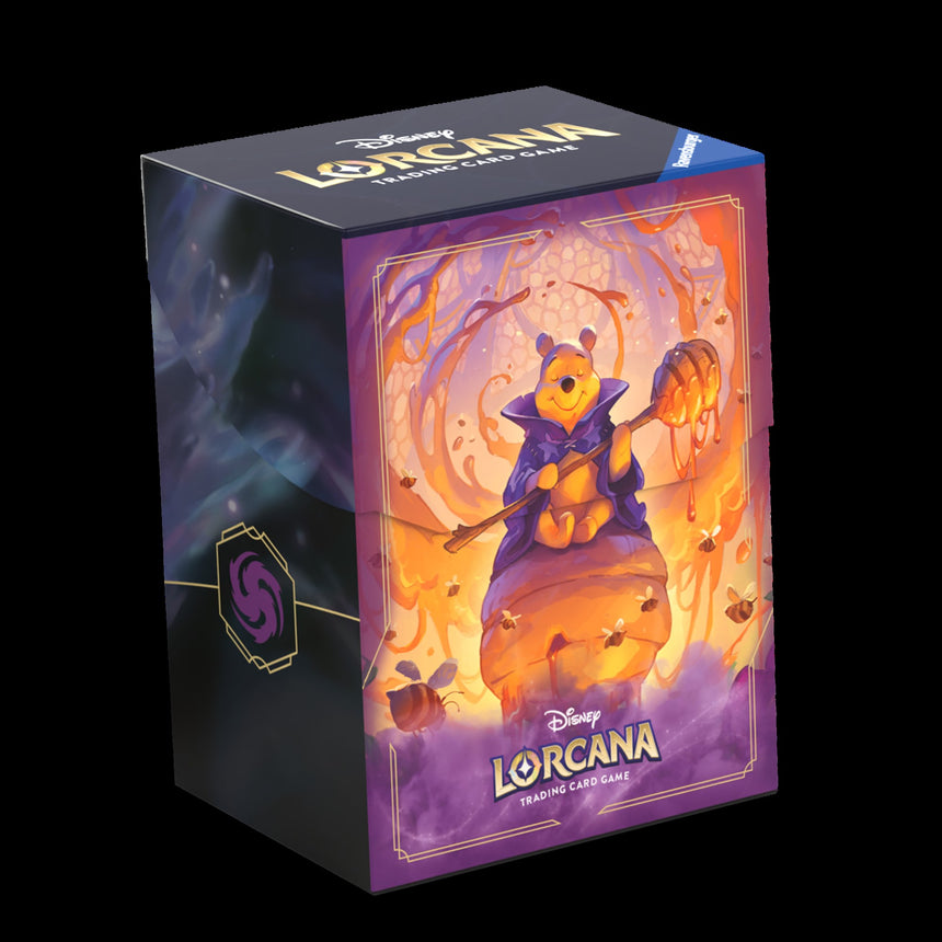 Disney Lorcana TCG: Azurite Sea - Deck Box Winnie The Pooh BAM Cards Disney Lorcana TCG: Azurite Sea - Deck Box Winnie The Pooh BAM Cards
