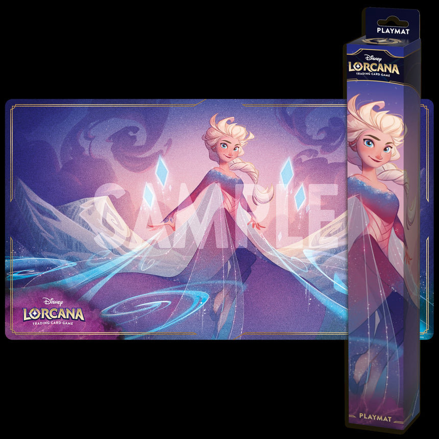 Disney Lorcana TCG: Azurite Sea - Playmat Elsa BAM Cards Disney Lorcana TCG: Azurite Sea - Playmat Elsa BAM Cards