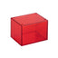 Dragon Shield Deckbox: 100+ Strongbox- Clear Red
