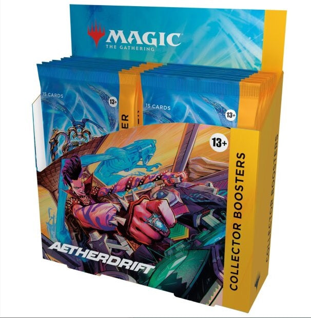 Magic the Gathering CCG: Aetherdrift Collector Booster Display (12)