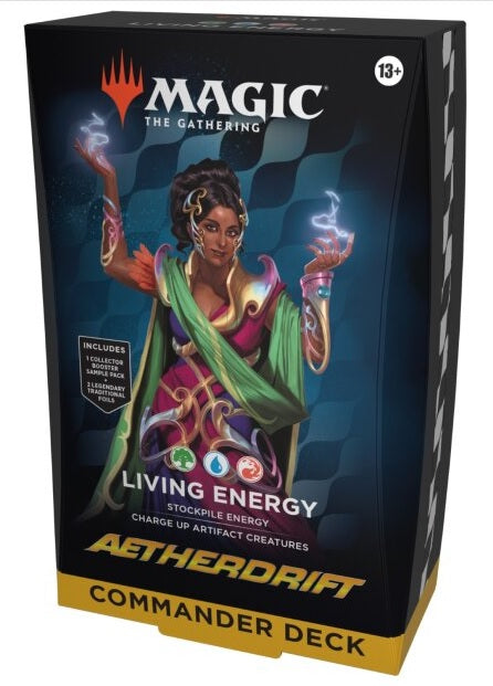 Magic the Gathering CCG: Living Energy - Aetherdrift Commander Deck