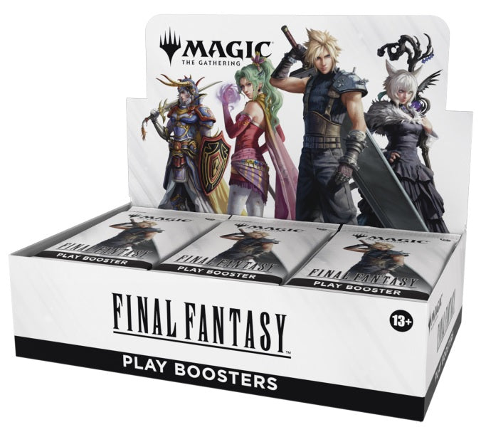 Magic the Gathering CCG: Final Fantasy Play Booster Display
