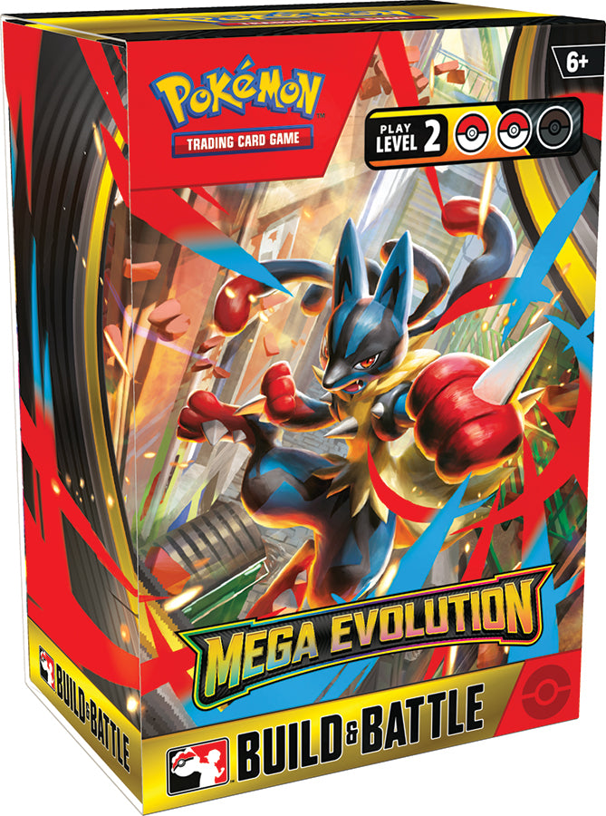Pokemon TCG: Scarlet & Violet - Mega Evolution Build & Battle Box (4 packs)