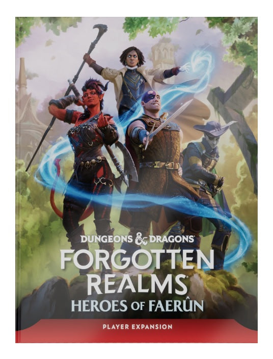 Dungeons & Dragons RPG: Forgotten Realms - Heroes of Faerun Player Expansion Hard Cover