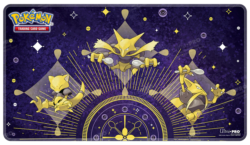 Pokemon TCG: Abra Evolutions Playmat BAM Cards Pokemon TCG: Abra Evolutions Playmat BAM Cards