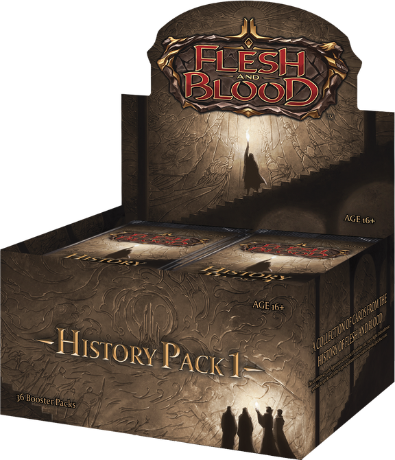 Flesh and Blood TCG: History Pack 1 Booster Display Box
