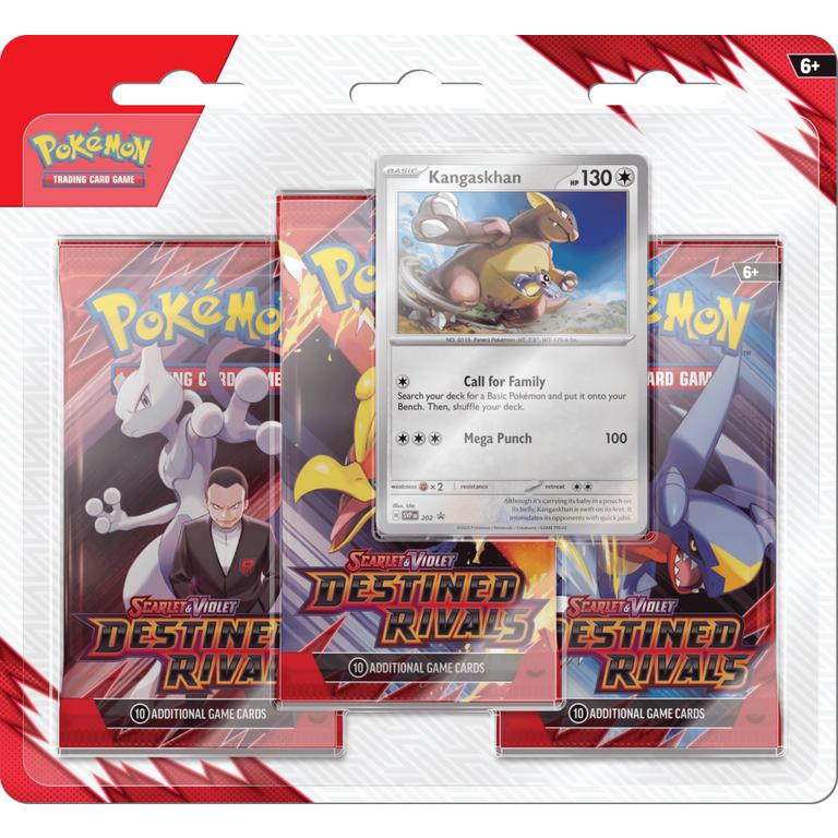 Pokemon TCG: Scarlet & Violet - Destined Rivals Three-Booster Blister