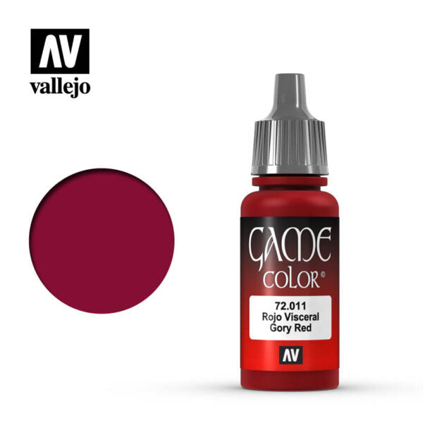 Game Color: Gory Red, 17 ml.