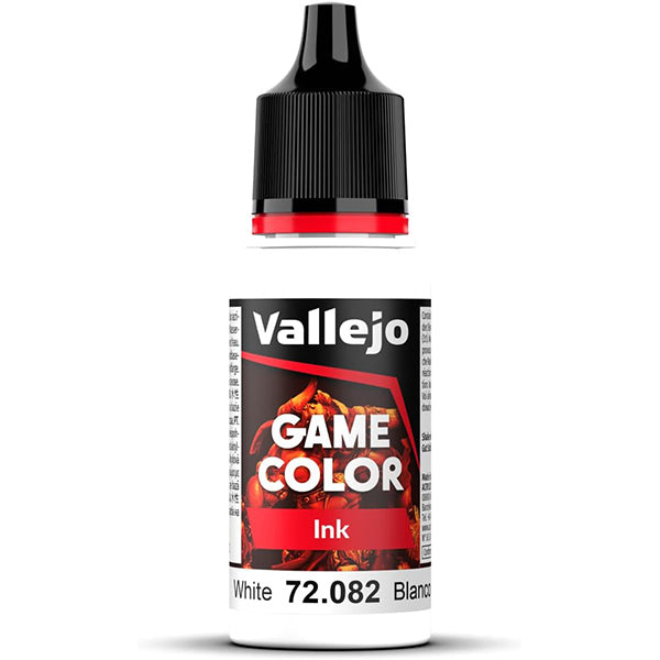 Game Color: Ink- White, 18 ml.