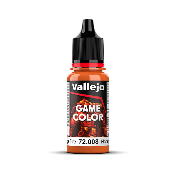 Game Color: Orange Fire, 17 ml.