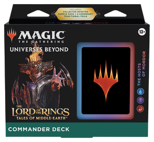 Magic the Gathering CCG: Lord of the Rings Commander Deck - Hosts of Mordor