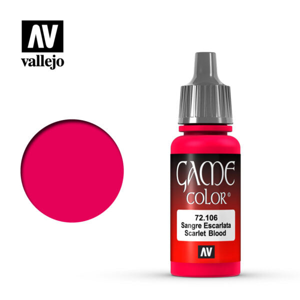 Game Color: Scarlett Blood, 17 ml.
