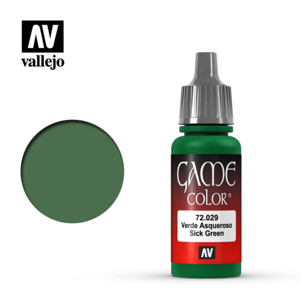 Game Color: Sick Green, 17 ml.