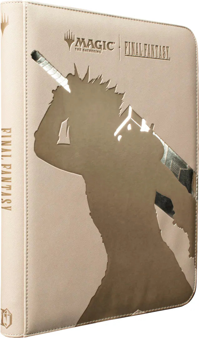 Ultra Pro Final Fantasy 9-Pocket Zippered Binder - Cloud Ultra Pro Final Fantasy 9-Pocket Zippered Binder - Cloud