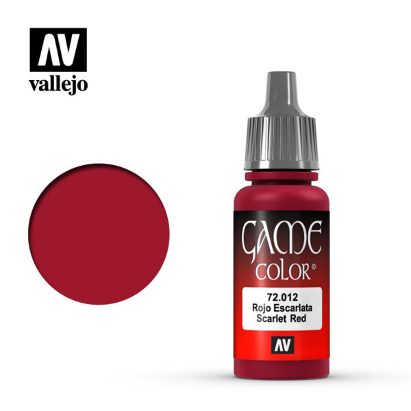 Game Color: Scarlett Red, 17 ml.