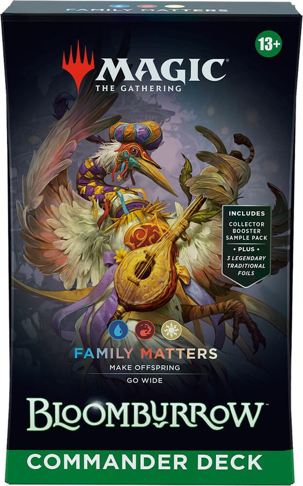 Magic the Gathering CCG: Family Matters - Bloomburrow Commander Deck