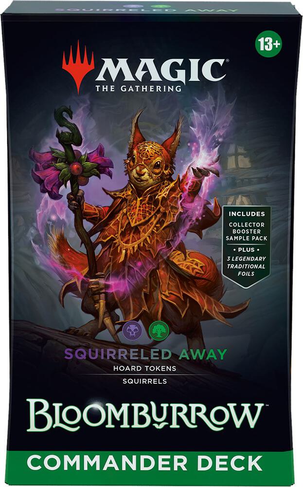 Magic the Gathering CCG: Squirreled Away - Bloomburrow Commander Deck