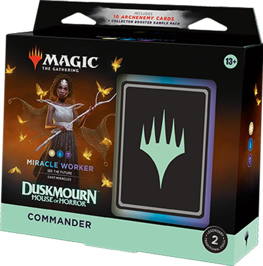 Magic the Gathering CCG: Duskmourn - Miracle Worker - Commander Deck