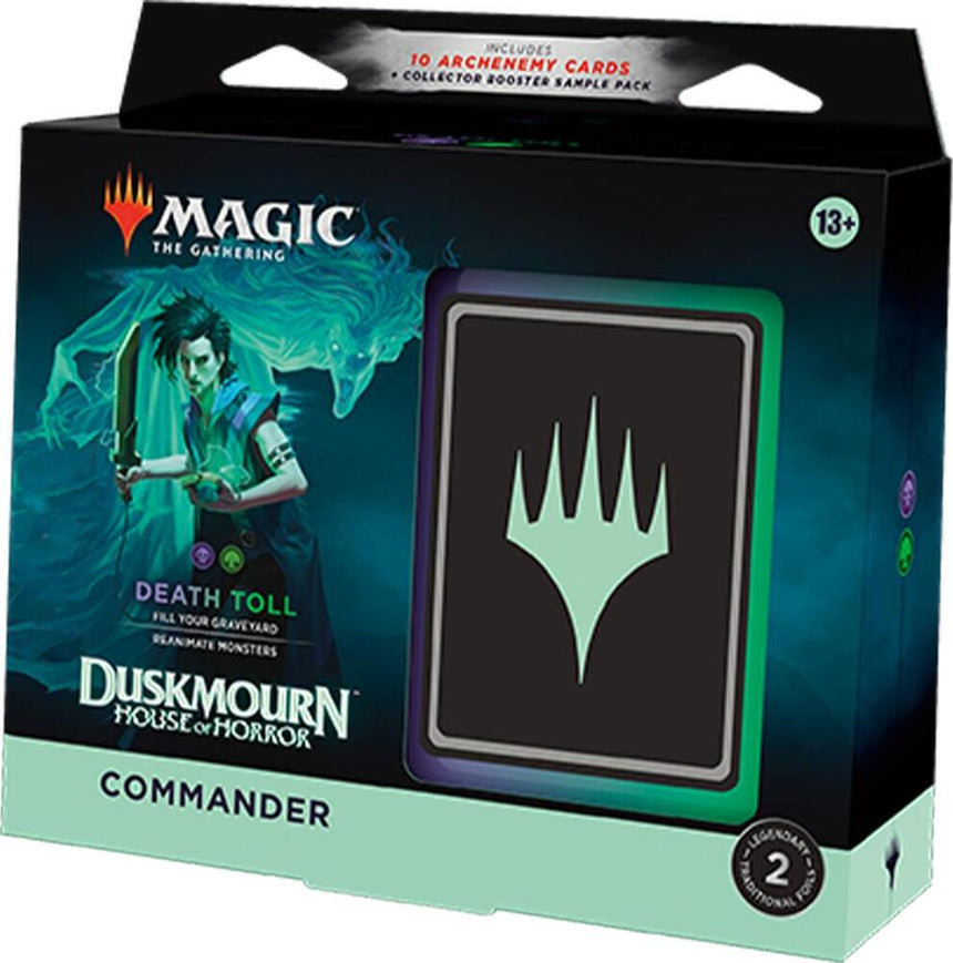 Magic the Gathering CCG: Duskmourn - Death Toll - Commander Deck