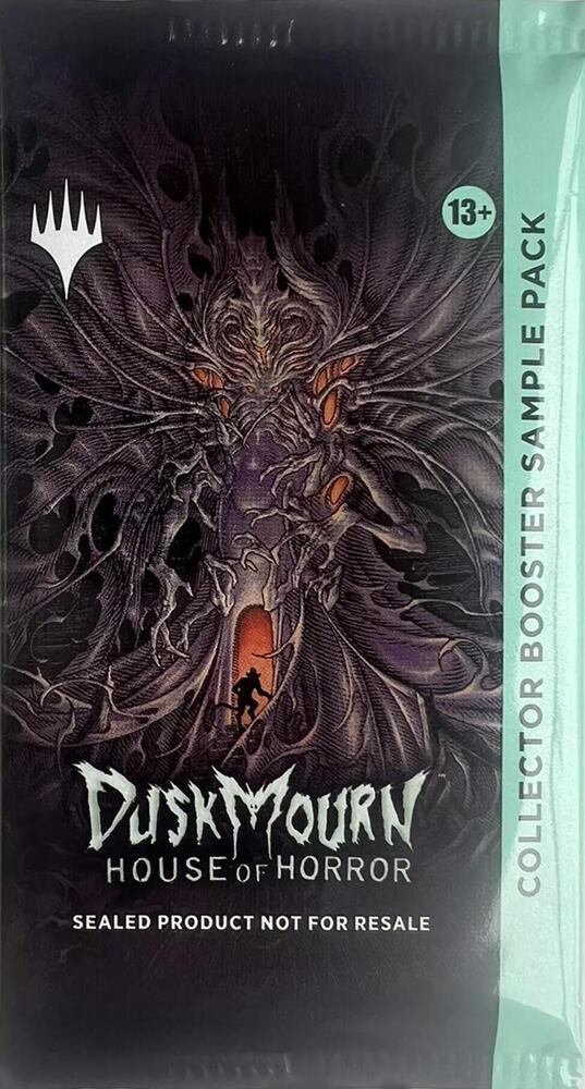 Magic the Gathering CCG: Duskmourn House of Horror Collector Booster Sample Pack