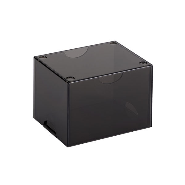 Dragon Shield Deckbox: 100+ Strongbox- Clear Black