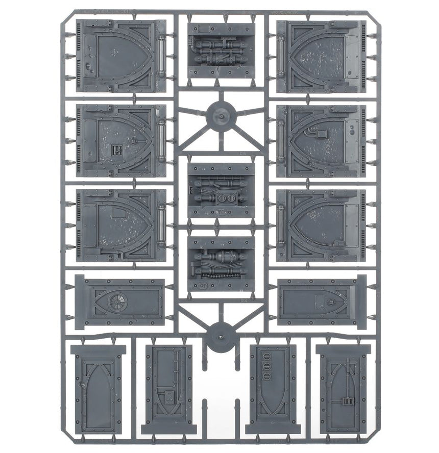 Necromunda Zone Mortalis Columns and Walls