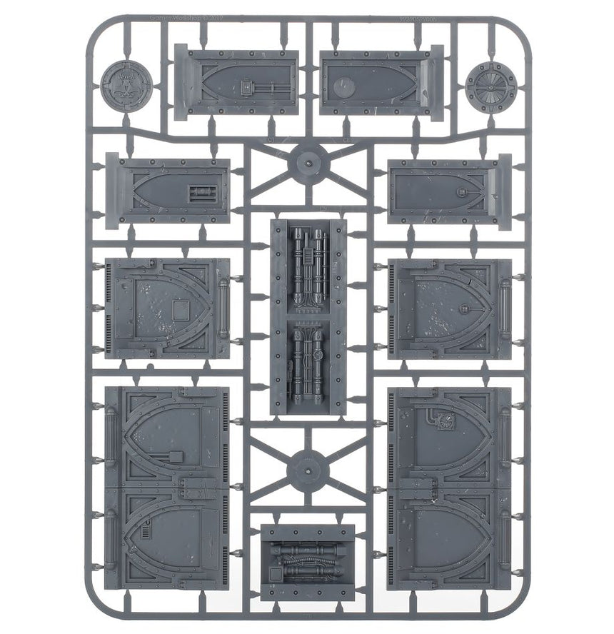 Necromunda Zone Mortalis Columns and Walls