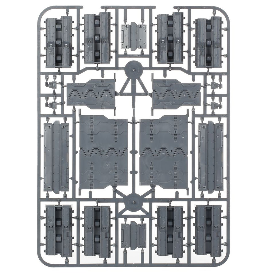 Necromunda Zone Mortalis Columns and Walls