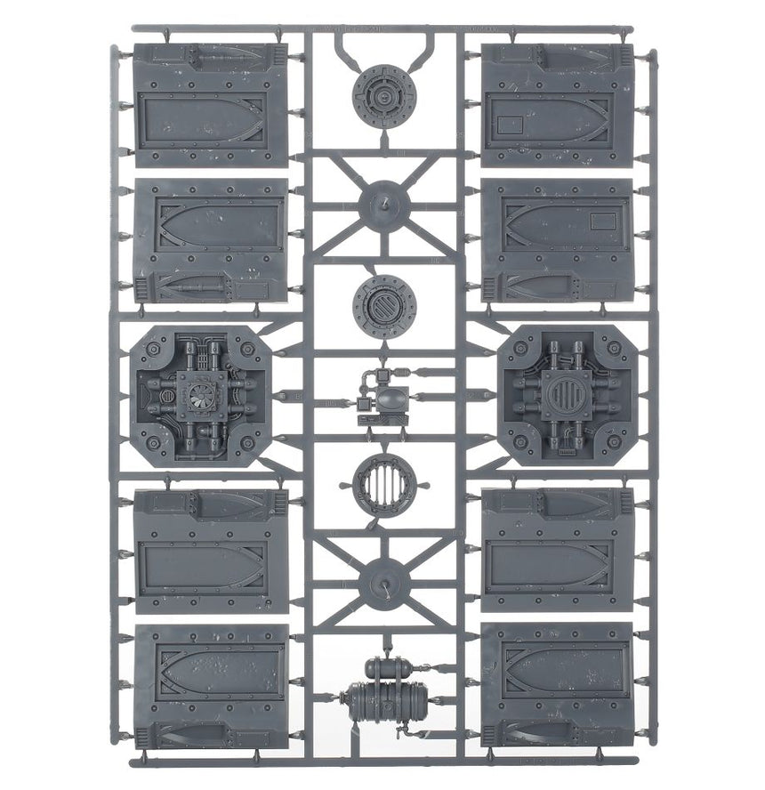 Necromunda Zone Mortalis Columns and Walls