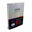 Binder: PRO 9-Pocket Zippered Vivid Deluxe- Red