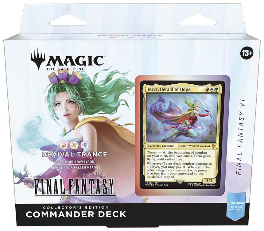 Magic the Gathering CCG: Revival Trance - Final Fantasy COLLECTOR Deck