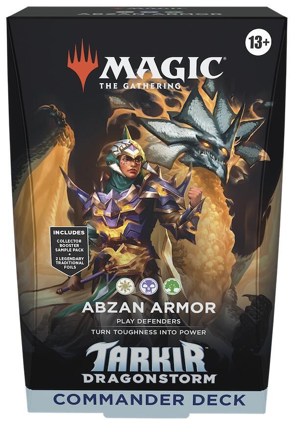 Magic the Gathering CCG: Tarkir Dragonstorm: Abzan Armor - Commander Deck