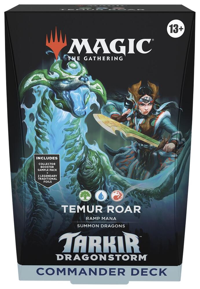 Magic the Gathering CCG: Tarkir Dragonstorm: Temur Roar - Commander Deck