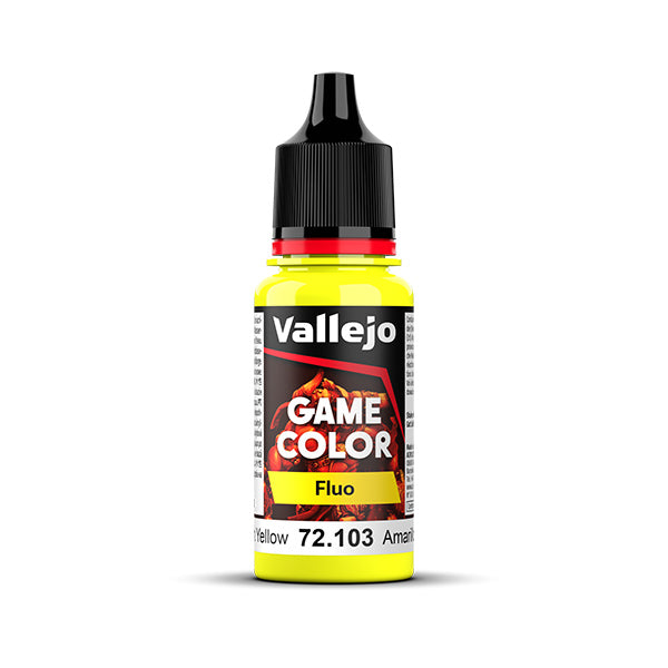 Game Color: Fluorescent Yellow, 17 ml.