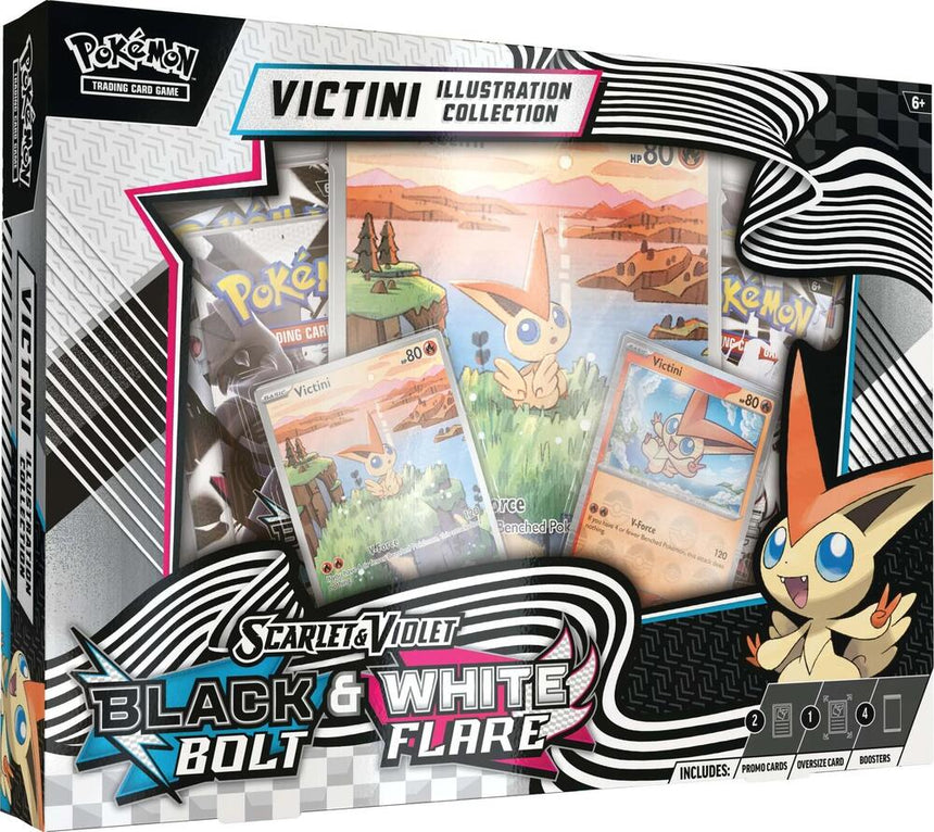Pokemon TCG - Black Bolt/White Flare - Illustration Collection (Unova Victini)