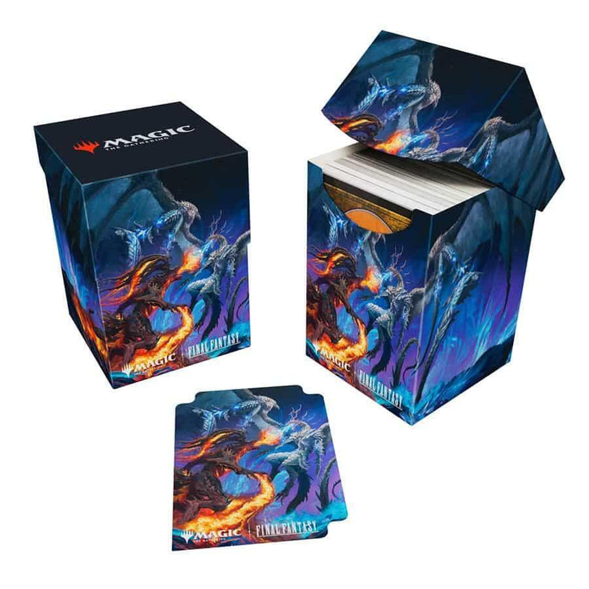 Ultra PRO: Final Fantasy 100+ Deck Box Bahamut and Ifrit Ultra PRO: Final Fantasy 100+ Deck Box Bahamut and Ifrit