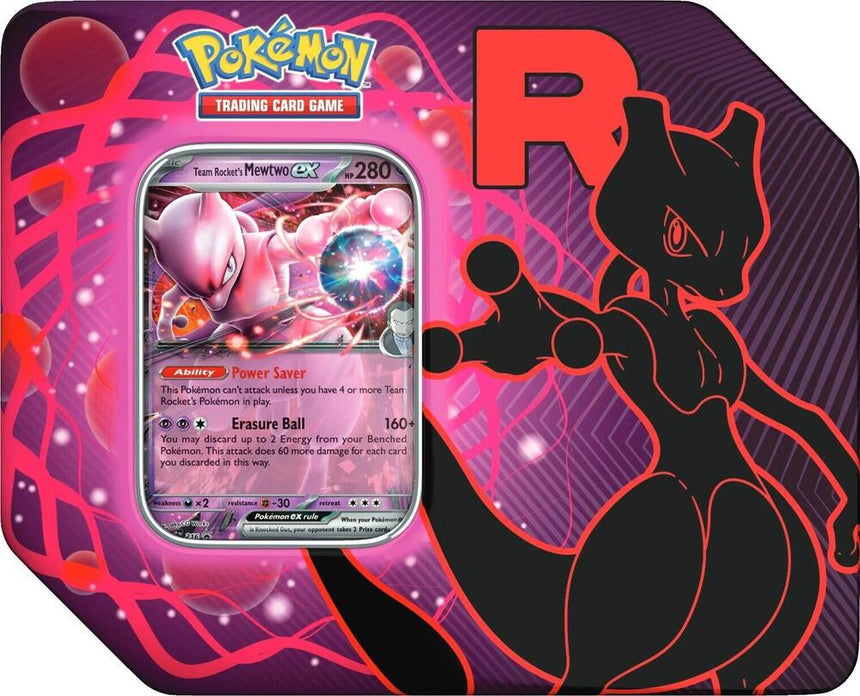 Pokemon TCG - Team Rocket Tin 2025