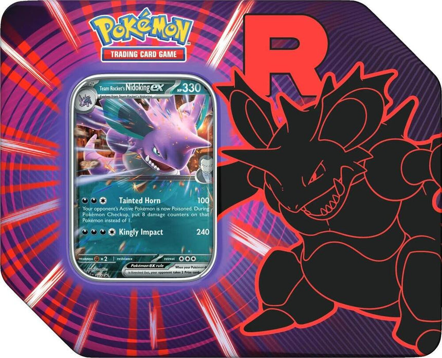 Pokemon TCG - Team Rocket Tin 2025