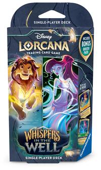 Disney Lorcana TCG: Whispers in the Well - Starter Deck Amber & Emerald [Simba + Megera]