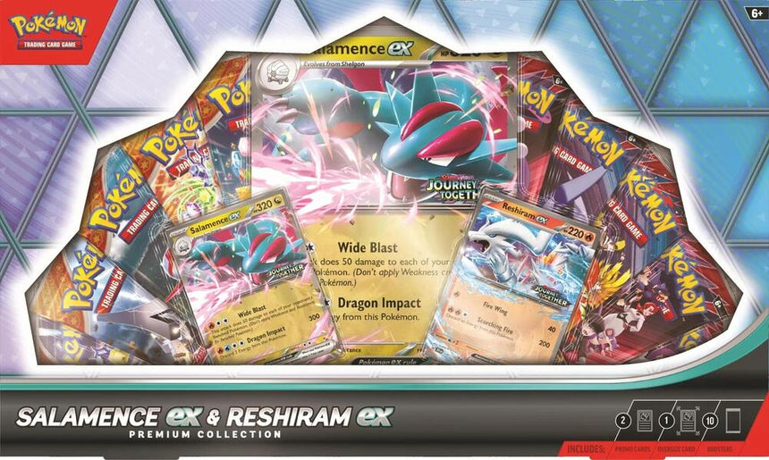 Pokemon TCG: Salamence ex & Reshiram ex Premium Collection