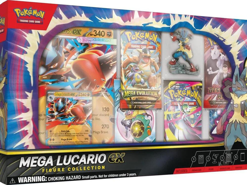 Pokemon TCG: Mega Lucario ex Figure Collection