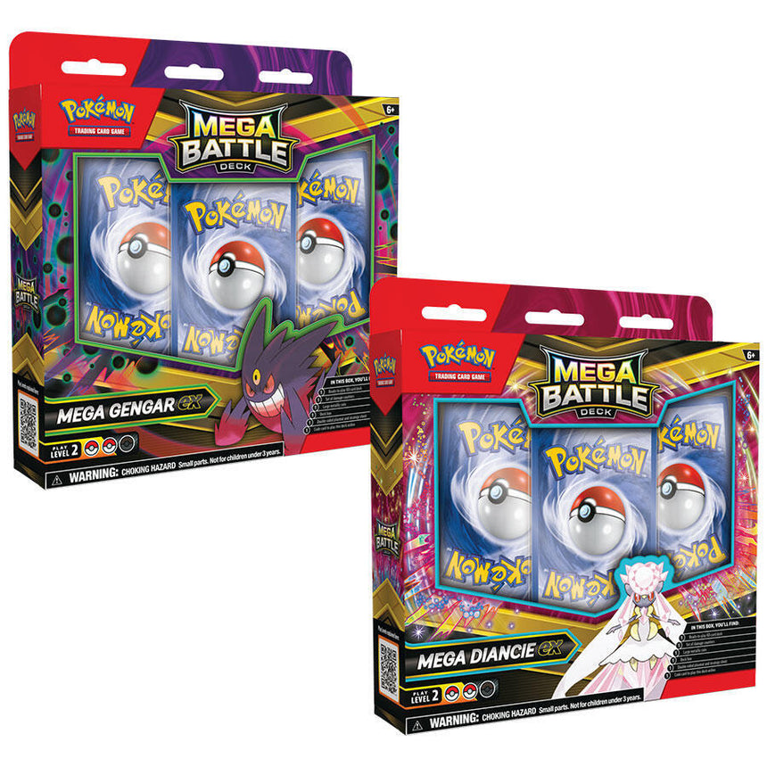 Pokemon TCG: Mega Battle Deck - Mega Gengar ex or Mega Diancie ex