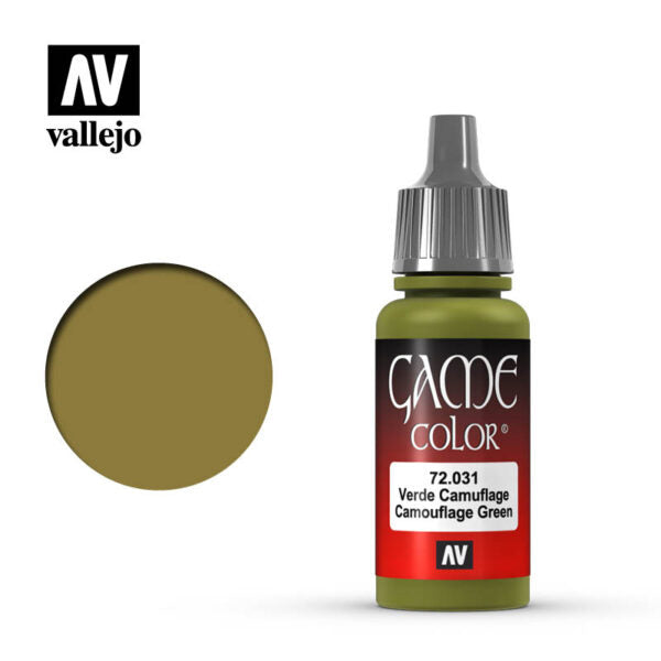 Game Color: Camouflage Green, 17 ml.