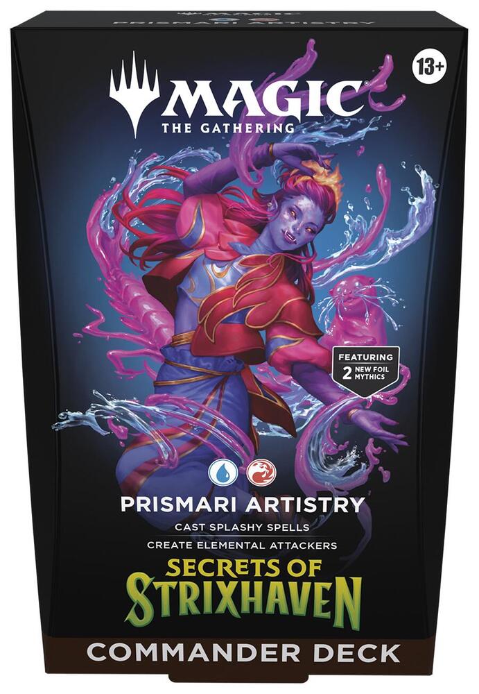 Magic the Gathering CCG: Secrets of Strixhaven Commander Deck - Prismari Artistry Commander Deck