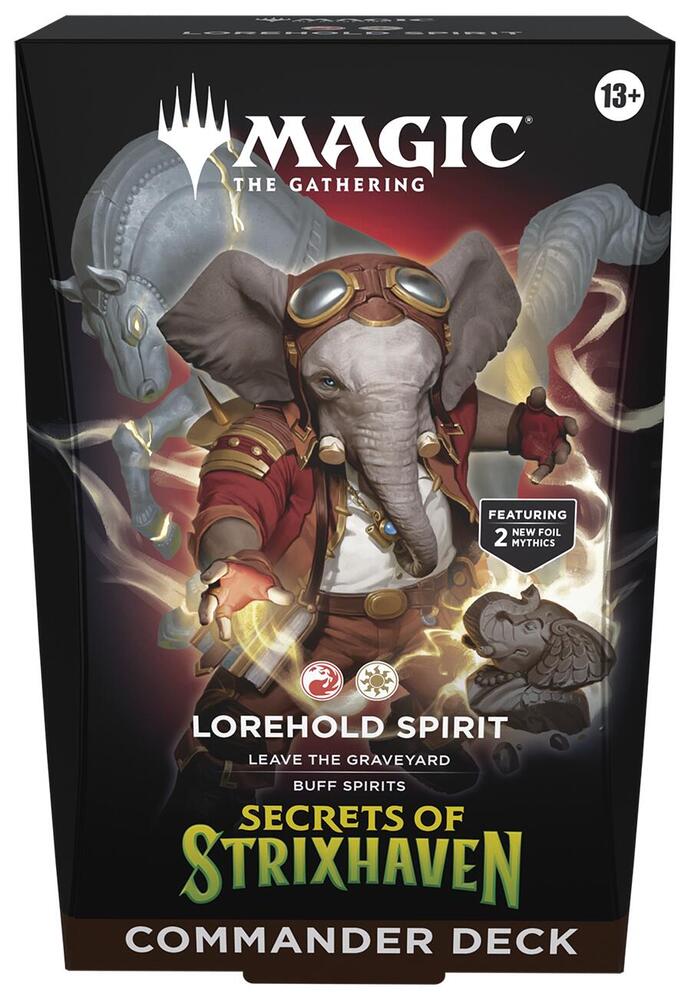 Magic the Gathering CCG: Secrets of Strixhaven Commander Deck - Lorehold Spirit Commander Deck